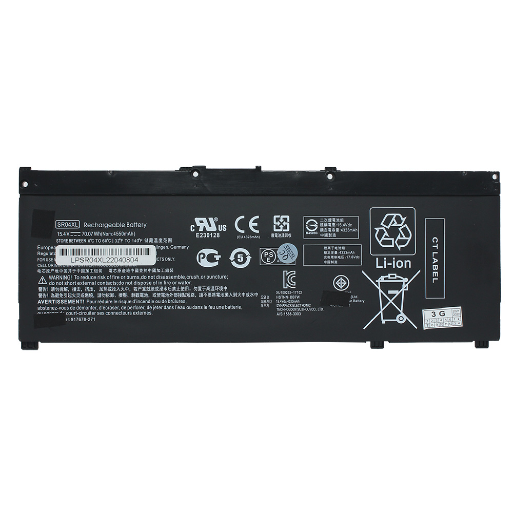 Baterija za Laptop HP Gaming Pavilion 15-CX serija SR04XL