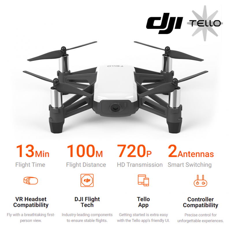 Dron Dji Tello Global Mob Shop