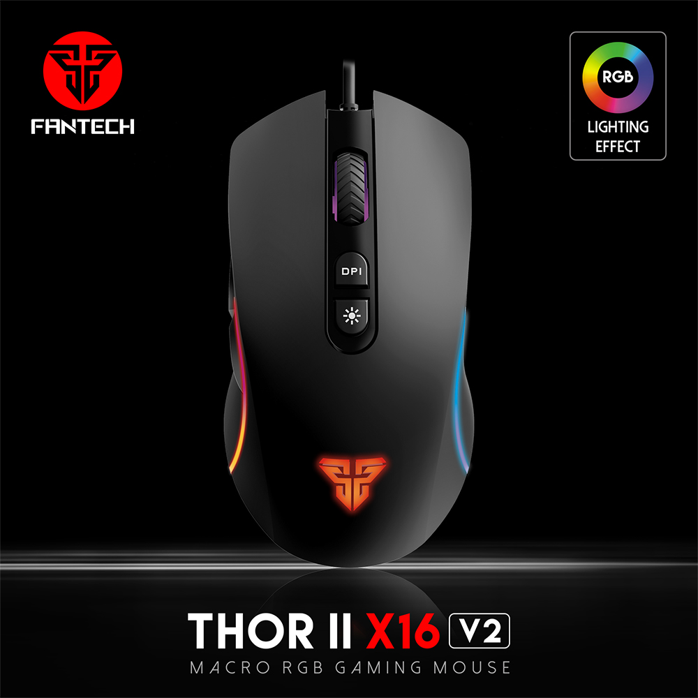 Mis Gaming Fantech X16 (V2) Thor II crni