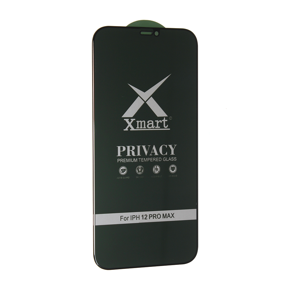 Tempered glass X mart 9D Privacy za iPhone 12 Pro Max 6.7