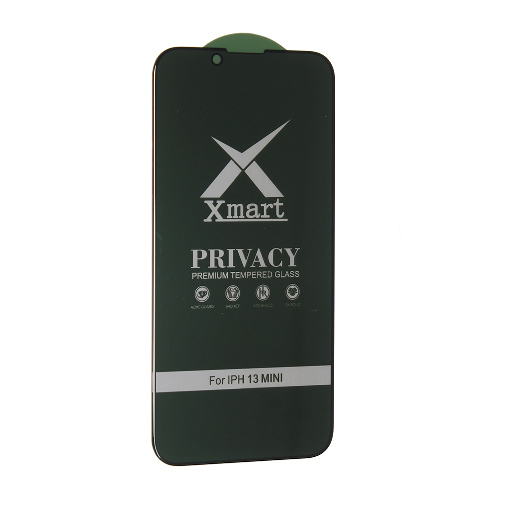 Tempered glass X mart 9D Privacy za iPhone 13 Mini 5.4