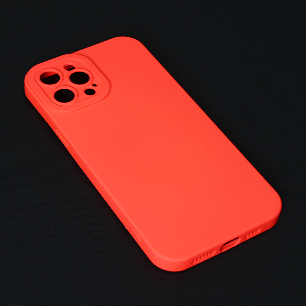 Maska(futrola) Silikon color za Iphone 12 Pro Max 6.7 crvena