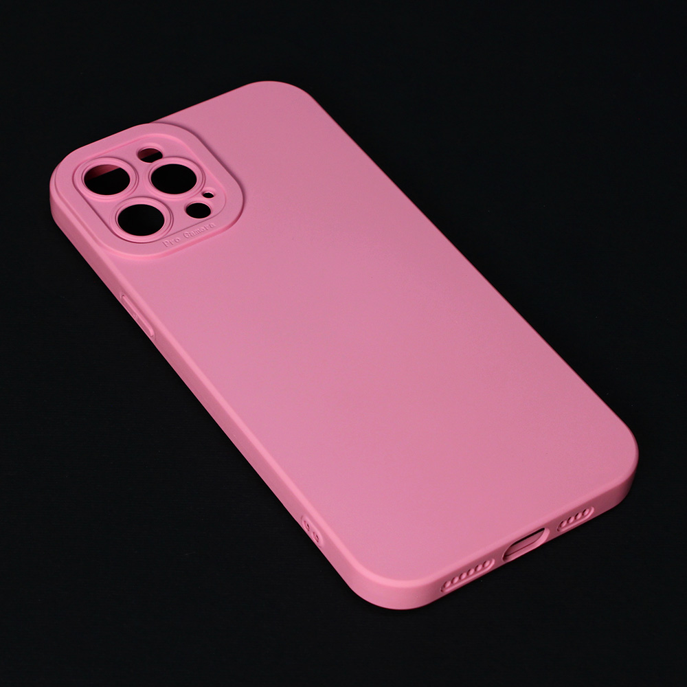 Maska(futrola) Silikon color za Iphone 12 Pro Max 6.7 roze
