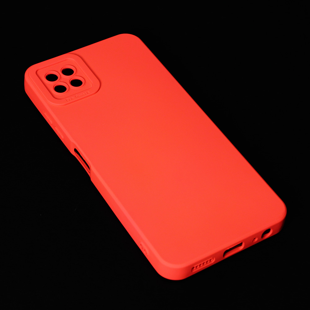 Maska(futrola) Silikon color za Samsung A226B Galaxy A22 5G crvena