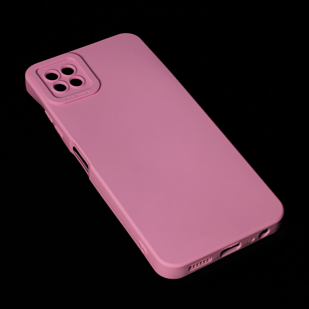 Maska(futrola) Silikon color za Samsung A226B Galaxy A22 5G roze