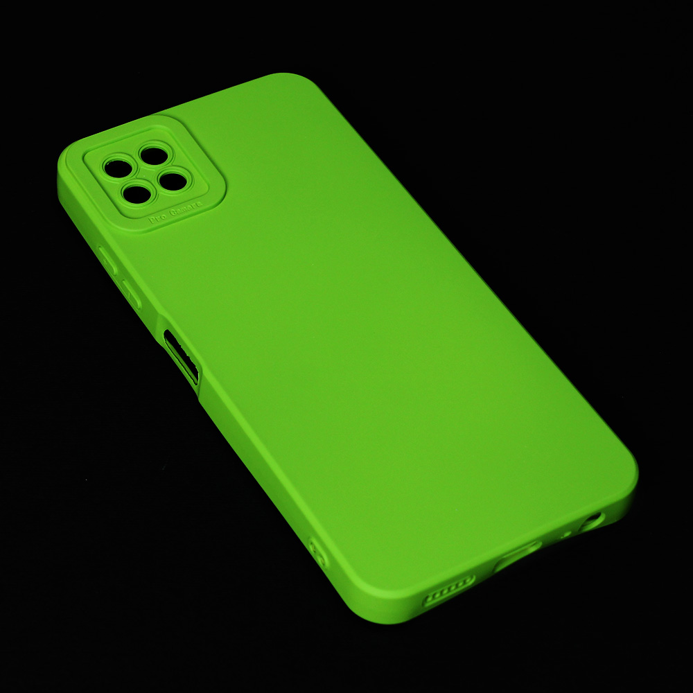 Maska(futrola) Silikon color za Samsung A226B Galaxy A22 5G tamno zelena