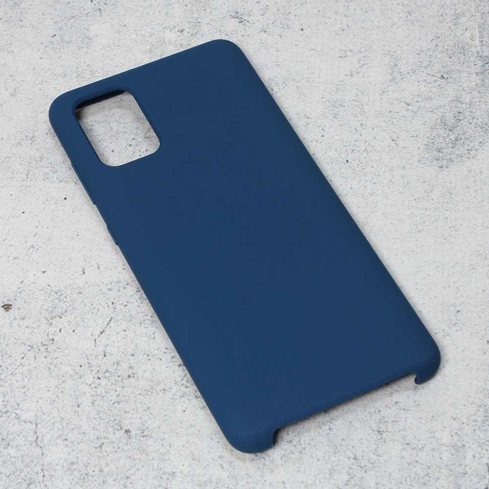 Maska(futrola) Summer color za Samsung A715F Galaxy A71 tamno plava