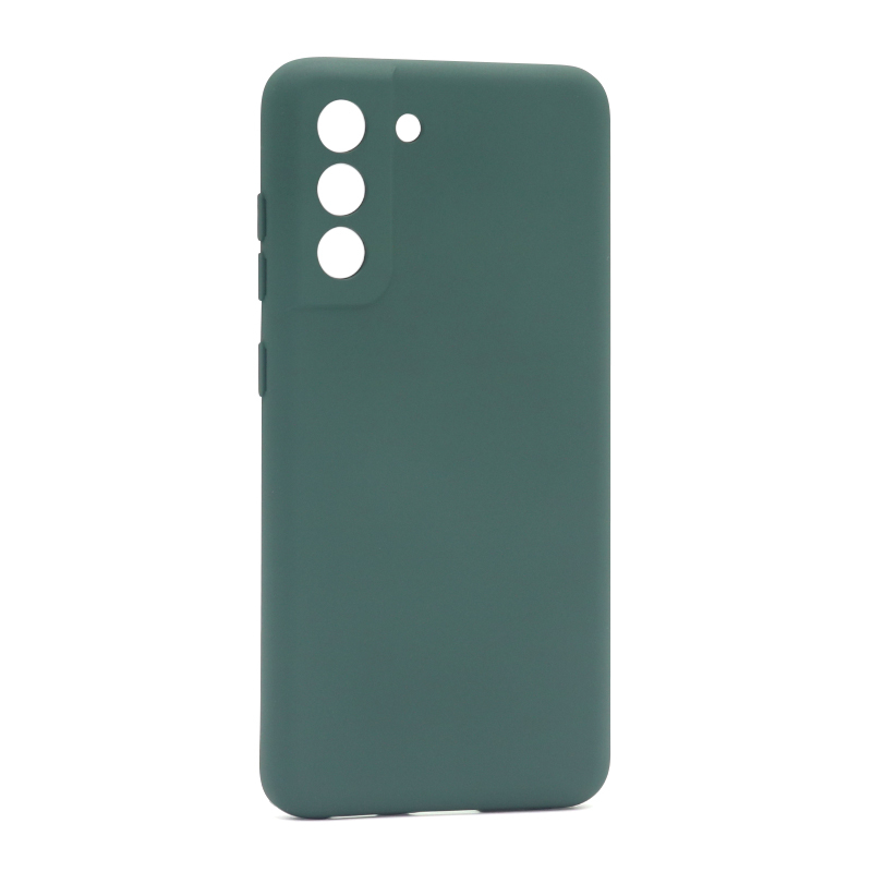 Futrola Soft Silicone za Samsung G990B Galaxy S21 FE tamno zelena