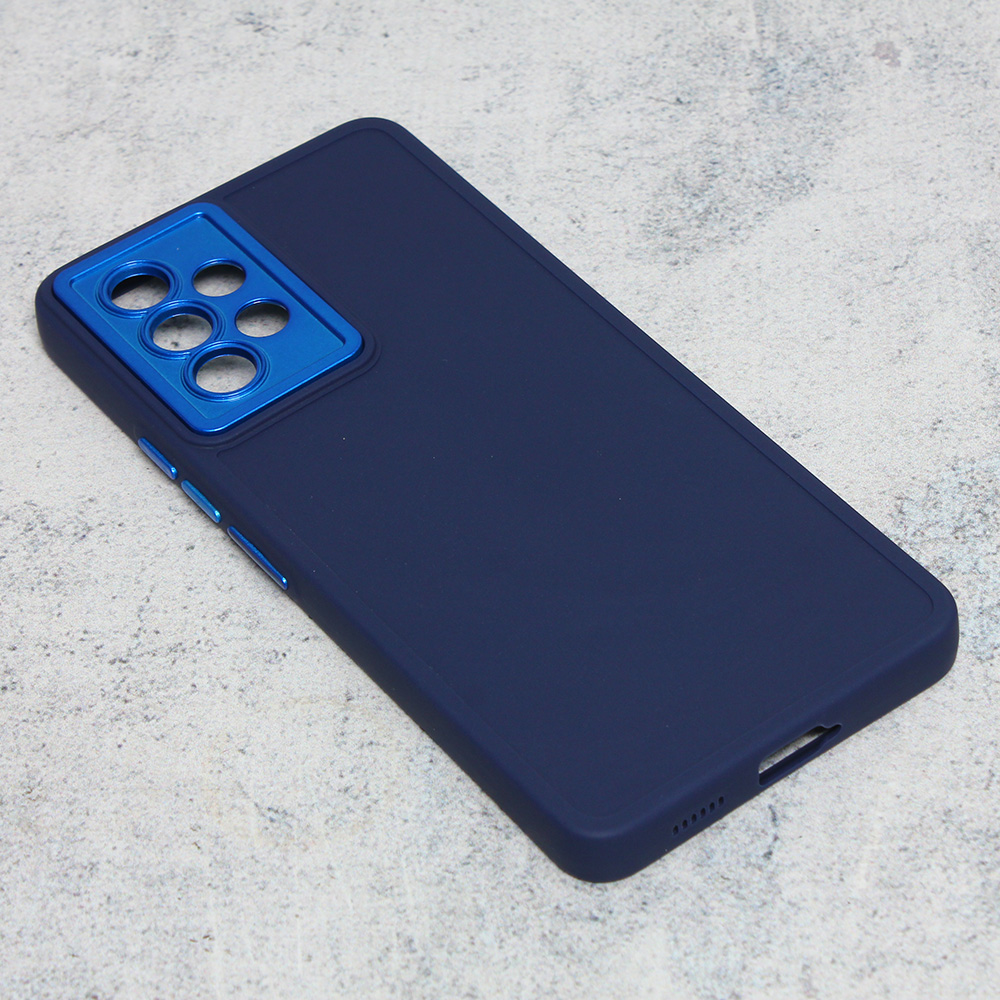 Maska(futrola) Camera Color za Samsung A536B Galaxy A53 5G tamno plava