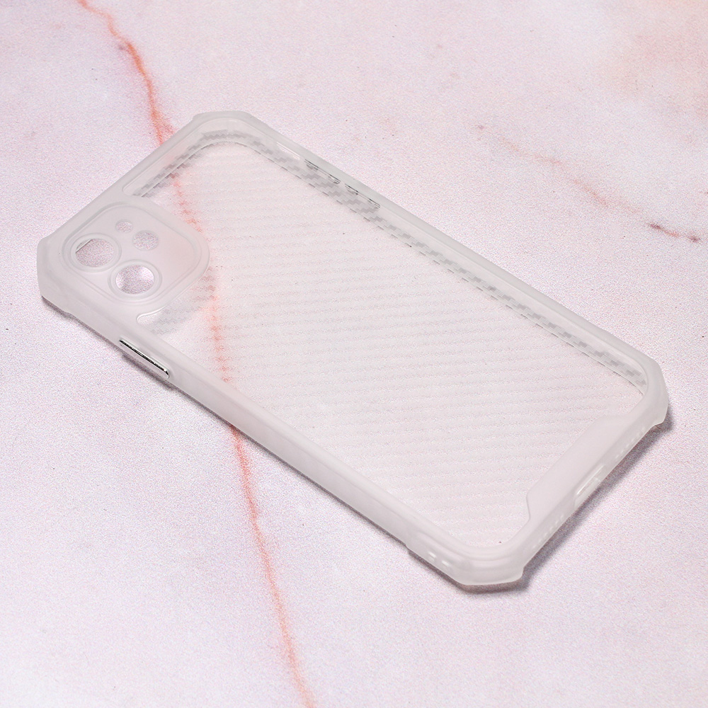 Maska(futrola) Carbon Crystal za iPhone 11 6.1 bela