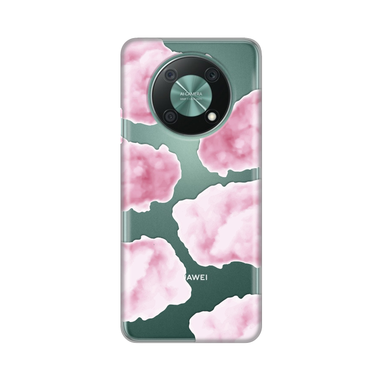 Maska(futrola) Silikonska Print Skin za Huawei Nova Y90 Pink Clouds