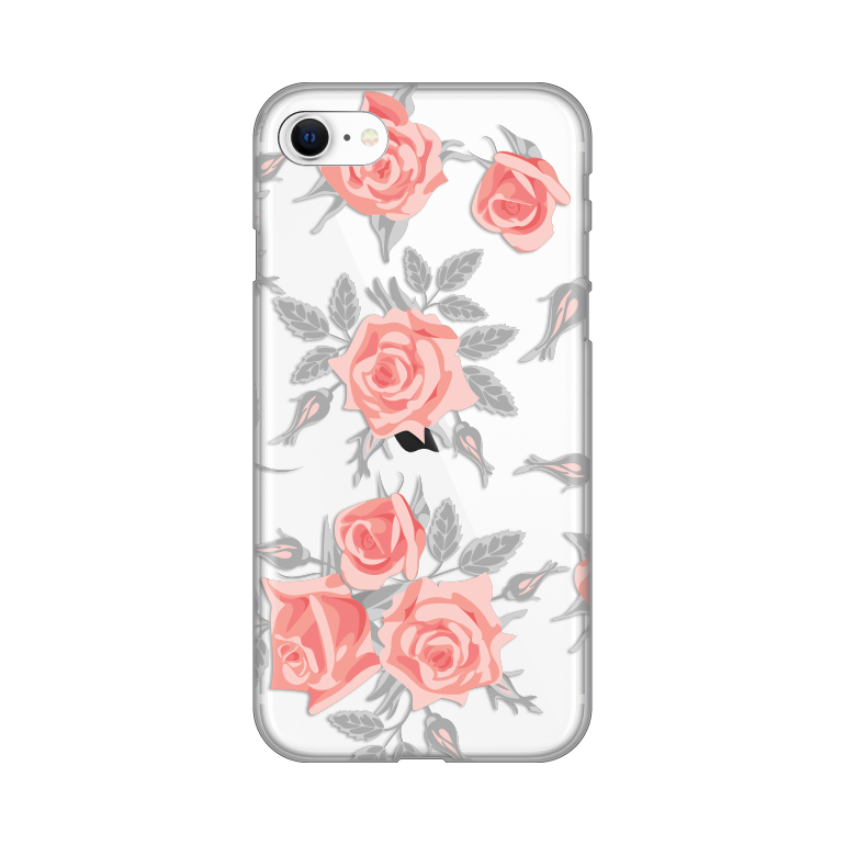 Maska(futrola) Silikonska Print Skin za iPhone 7/8/SE 2020/2022 Elegant Roses