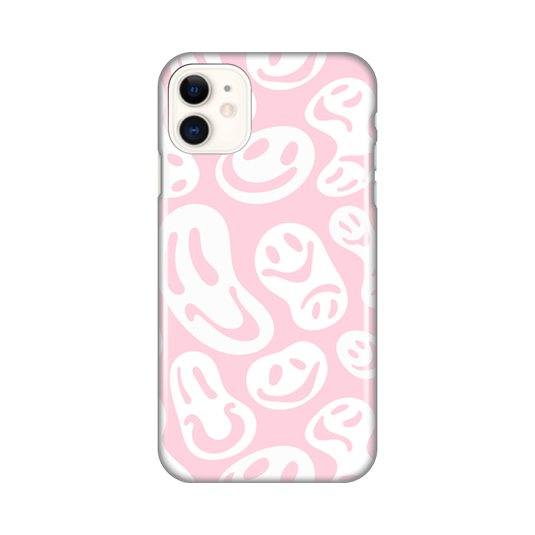 Maska(futrola) Silikonska Print za iPhone 11 6.1 Pink Smiles