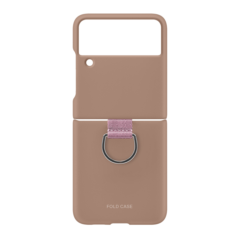 Futrola Elegant Fold design za Samsung F721B Galaxy Z Flip 4 roze
