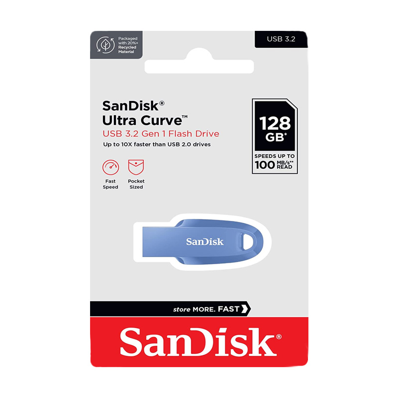 USB flash memorija SanDisk Ultra Curve 3.2 128GB plava