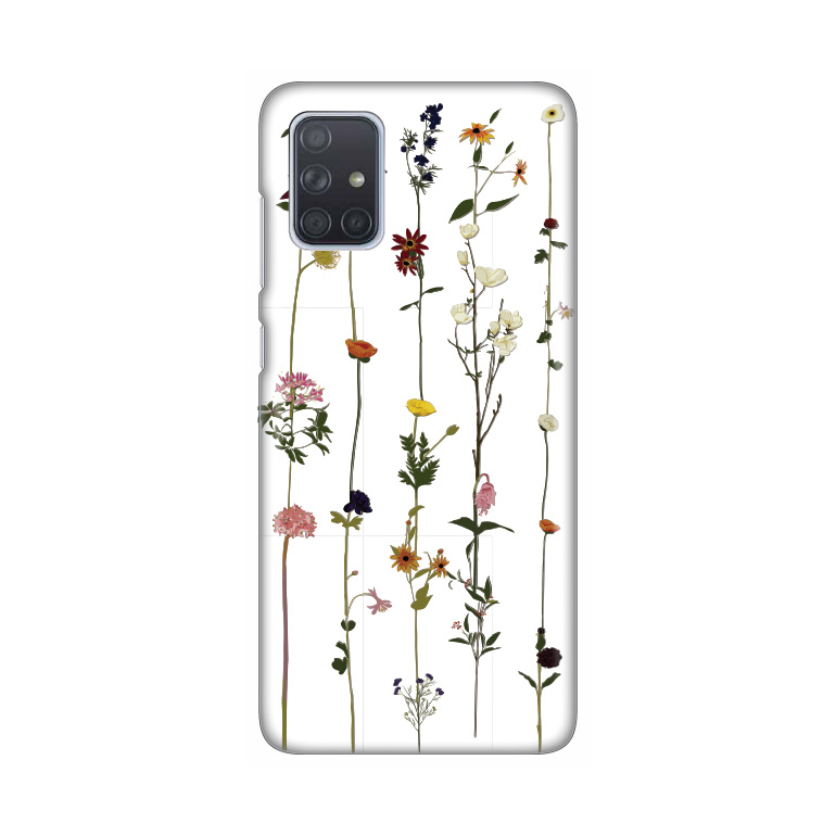 Maska(futrola) Silikonska Print Skin za Samsung A715F Galaxy A71 Flower