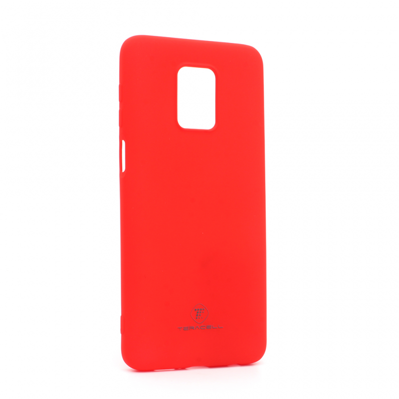 Maska(futrola) Teracell Giulietta za Xiaomi Redmi Note 9 Pro/Note 9 Pro Max/Note 9S mat crvena