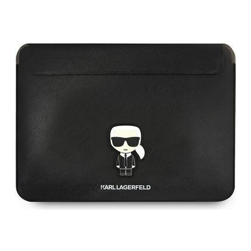 Torba za laptop Karl Lagerfeld Sleeve Saffiano Ikonik 16.