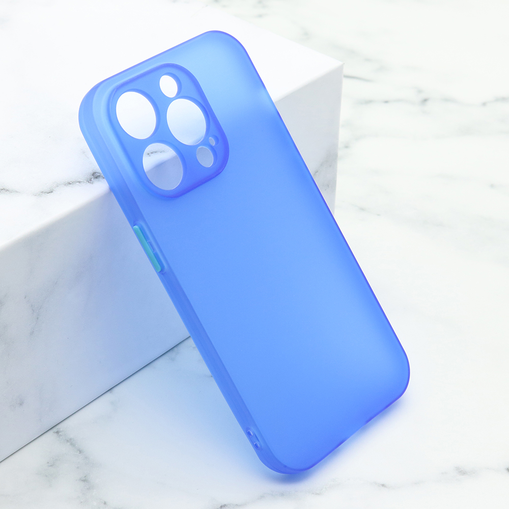 Futrola silikon BUTTONS za iPhone 14 Pro (6.1) plava