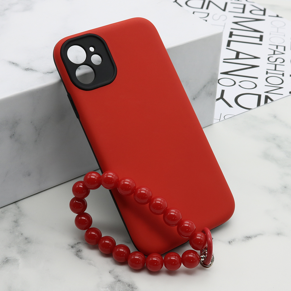 Futrola Color Bracelet za iPhone 11 (6.1) crvena