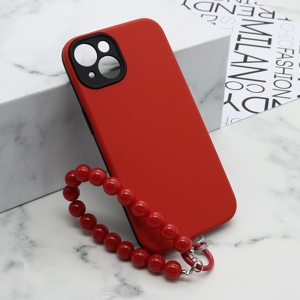 Futrola Color Bracelet za iPhone 13 (6.1) crvena