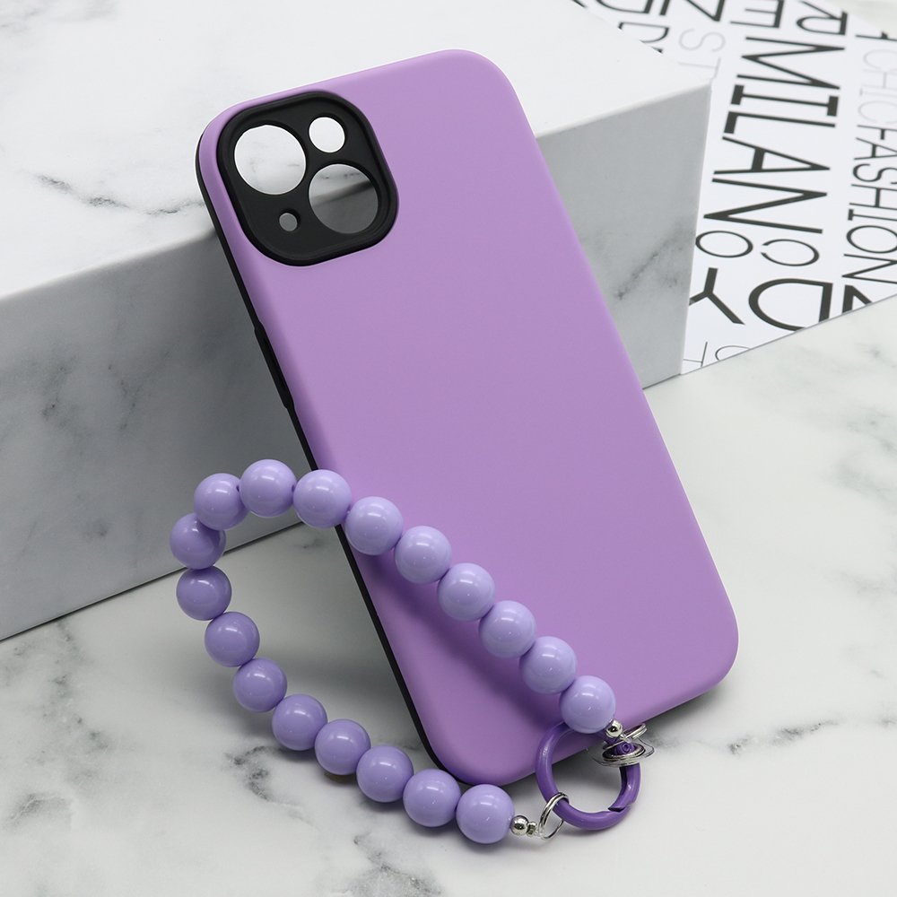 Futrola Color Bracelet za iPhone 13 (6.1) ljubicasta
