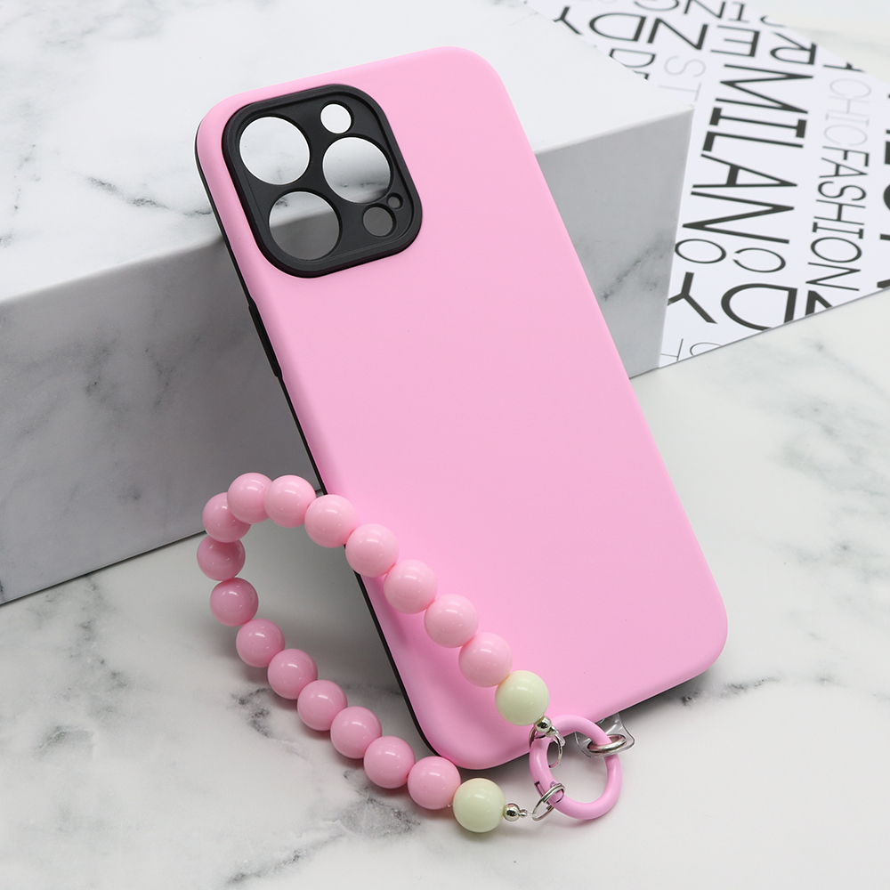 Futrola Color Bracelet za iPhone 14 Pro Max (6.7) roze