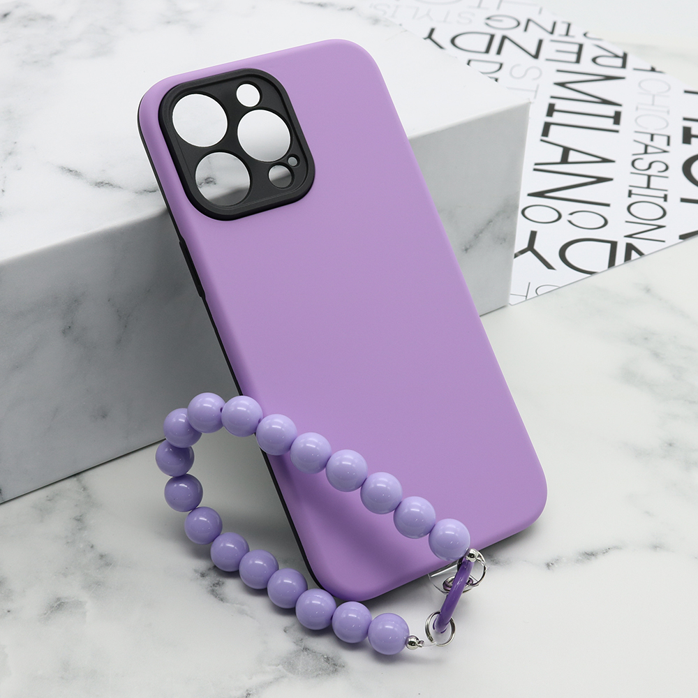 Futrola Color Bracelet za iPhone 14 Pro Max (6.7) ljubicasta