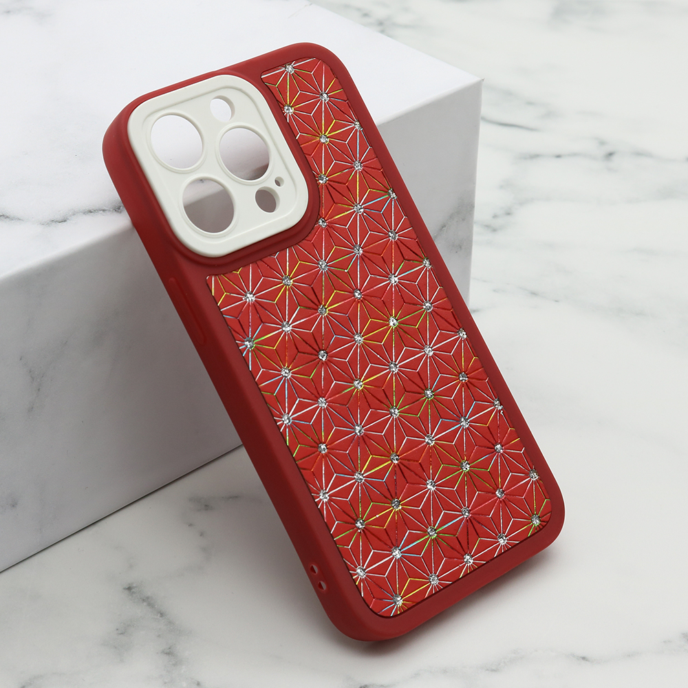 Futrola CRYSTAL SPARK za Iphone 13 Pro (6.1) crvena