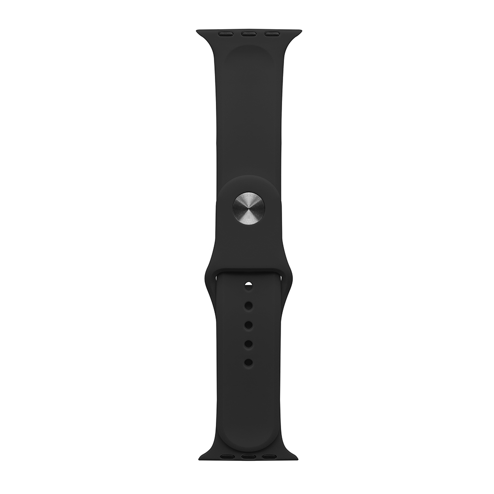 Narukvica Standard za Smart Watch DT8 Ultra/Apple Watch 42/44mm silikonska crna