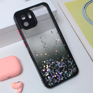 Maska(futrola) Frame Glitter za Xiaomi Redmi A1 crna