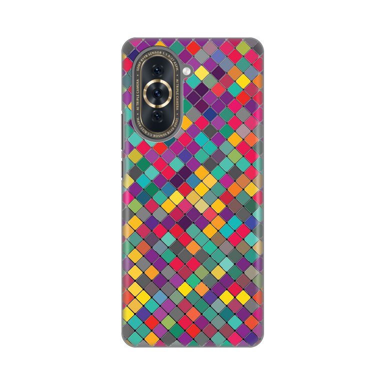 Maska(futrola) Silikonska Print Skin za Huawei Nova 10 Colorful Cubes