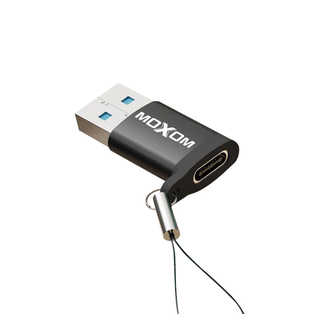 Adapter USB3.0 Type C na USB-A Moxom MX-CB144 crni