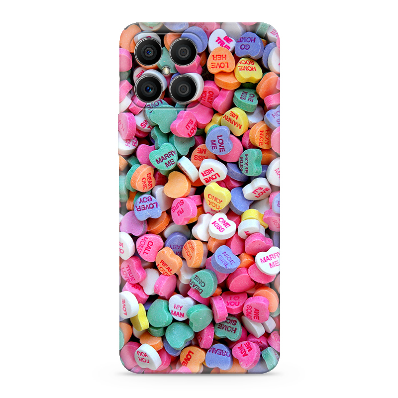 Futrola ULTRA TANKI PRINT CLEAR za Honor X8 VD2305