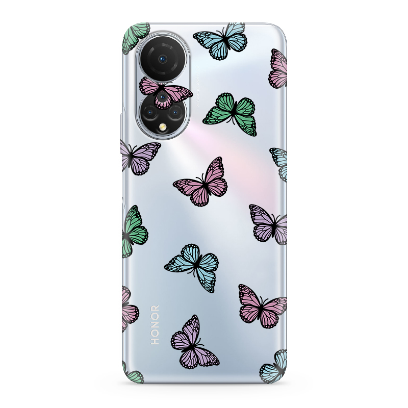 Futrola ULTRA TANKI PRINT CLEAR za Honor X7 ND0304