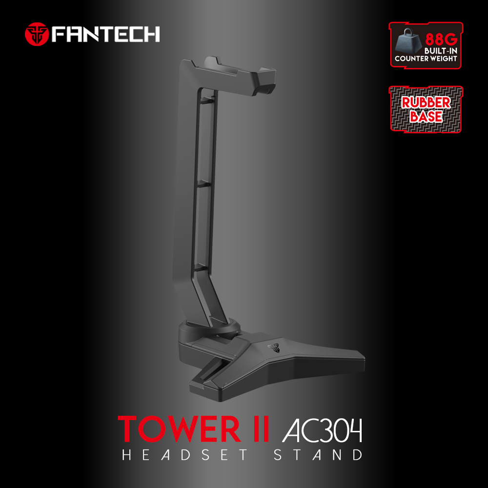 Stalak za slusalice Fantech AC304 Tower II crni