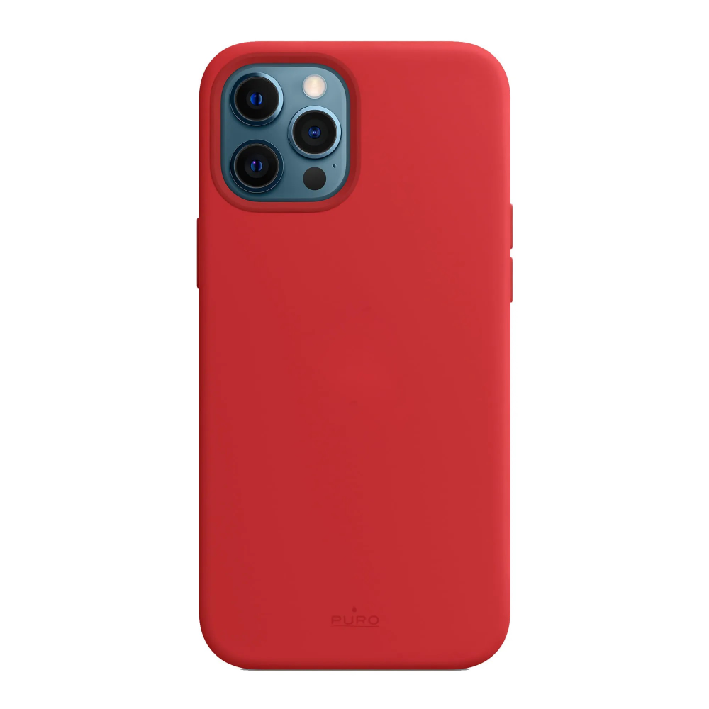 Maska(futrola) Puro ICON za iPhone 12/12 Pro 6.1  crvena