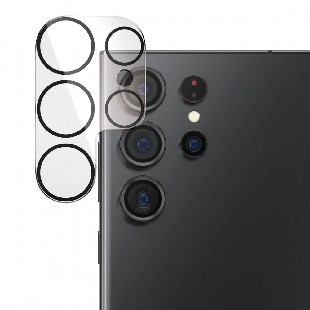 Zastita kamere 3D Full Cover za Samsung S918B Galaxy S23 Ultra transparent