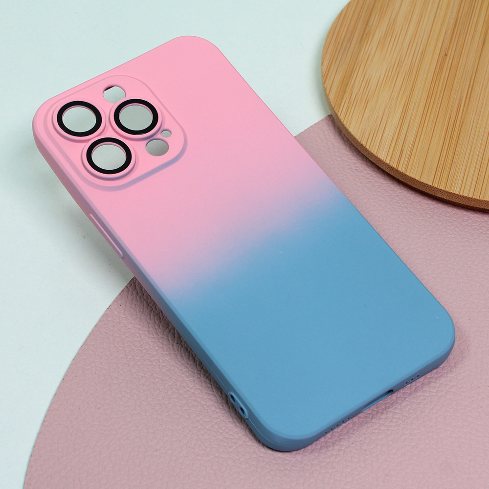 Maska(futrola) Rainbow Spring za iPhone 13 Pro 6.1 roze plava