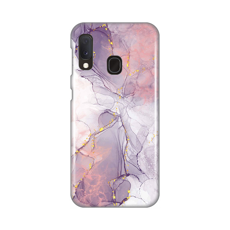 Maska(futrola) Silikonska Print za Samsung A202F Galaxy A20e Pink Marble