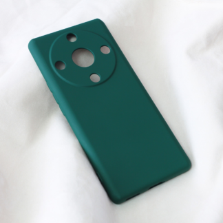 Maska(futrola) Teracell Soft Velvet za Honor Magic 5 Lite tamno zelena
