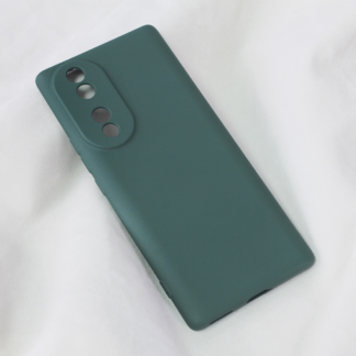 Maska(futrola) Teracell Soft Velvet za Huawei Honor 70 tamno zelena