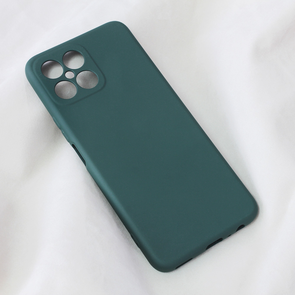 Maska(futrola) Teracell Soft Velvet za Huawei Honor X8 tamno zelena