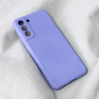 Maska(futrola) Teracell Soft Velvet za Samsung G990 Galaxy S21 FE ljubicasta
