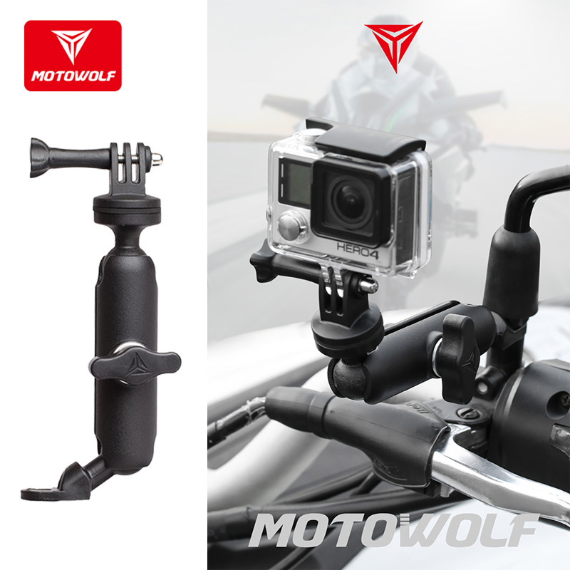 Nosac Motowolf za akcione kamere monitira se na biciklu, trotinet, motor