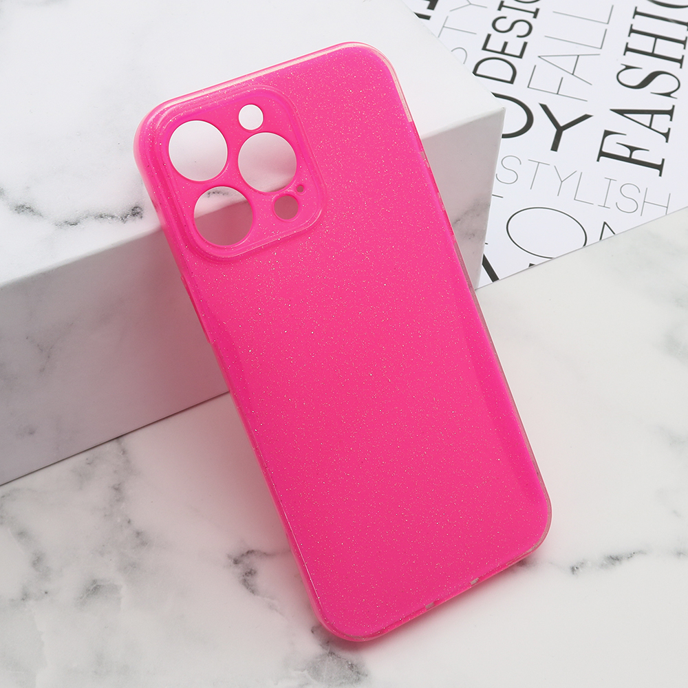 Futrola GLOW SHINING za iPhone 14 Pro Max (6.7) pink