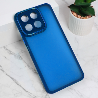 Maska(futrola) Shining Camera za Honor X8a plava