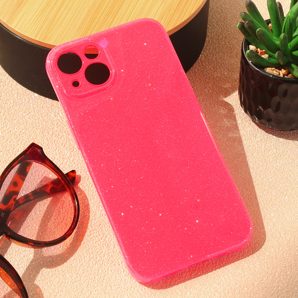 Maska(futrola) Sparkle Dust za iPhone 13 6.1 pink