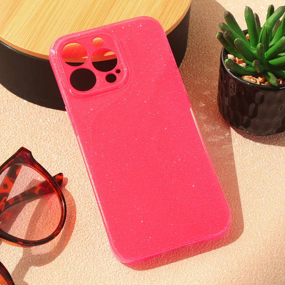 Maska(futrola) Sparkle Dust za iPhone 13 Pro 6.1 pink