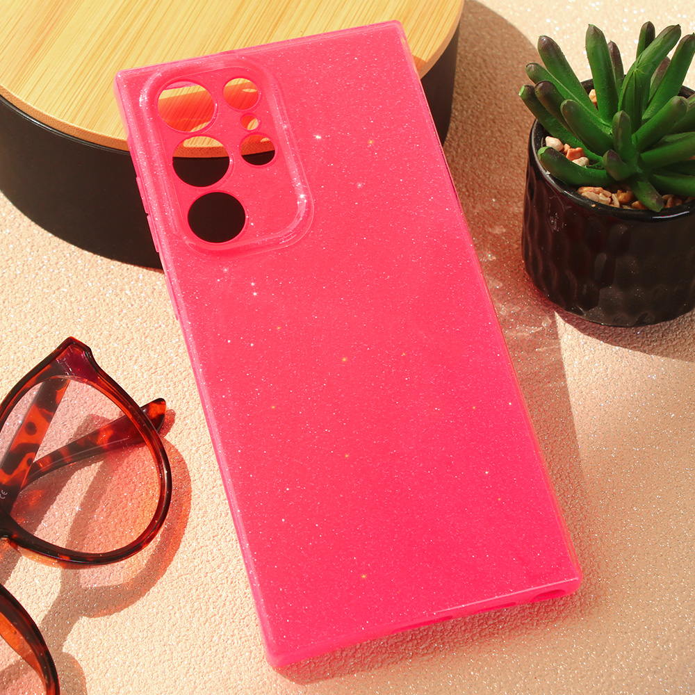 Maska(futrola) Sparkle Dust za Samsung S908B Galaxy S22 Ultra 5G pink